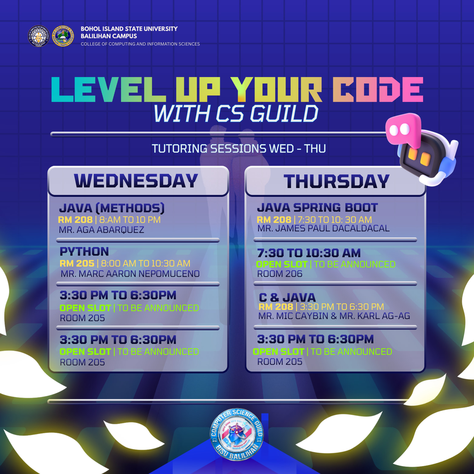 Level up your coding skills with the CS Guild!
